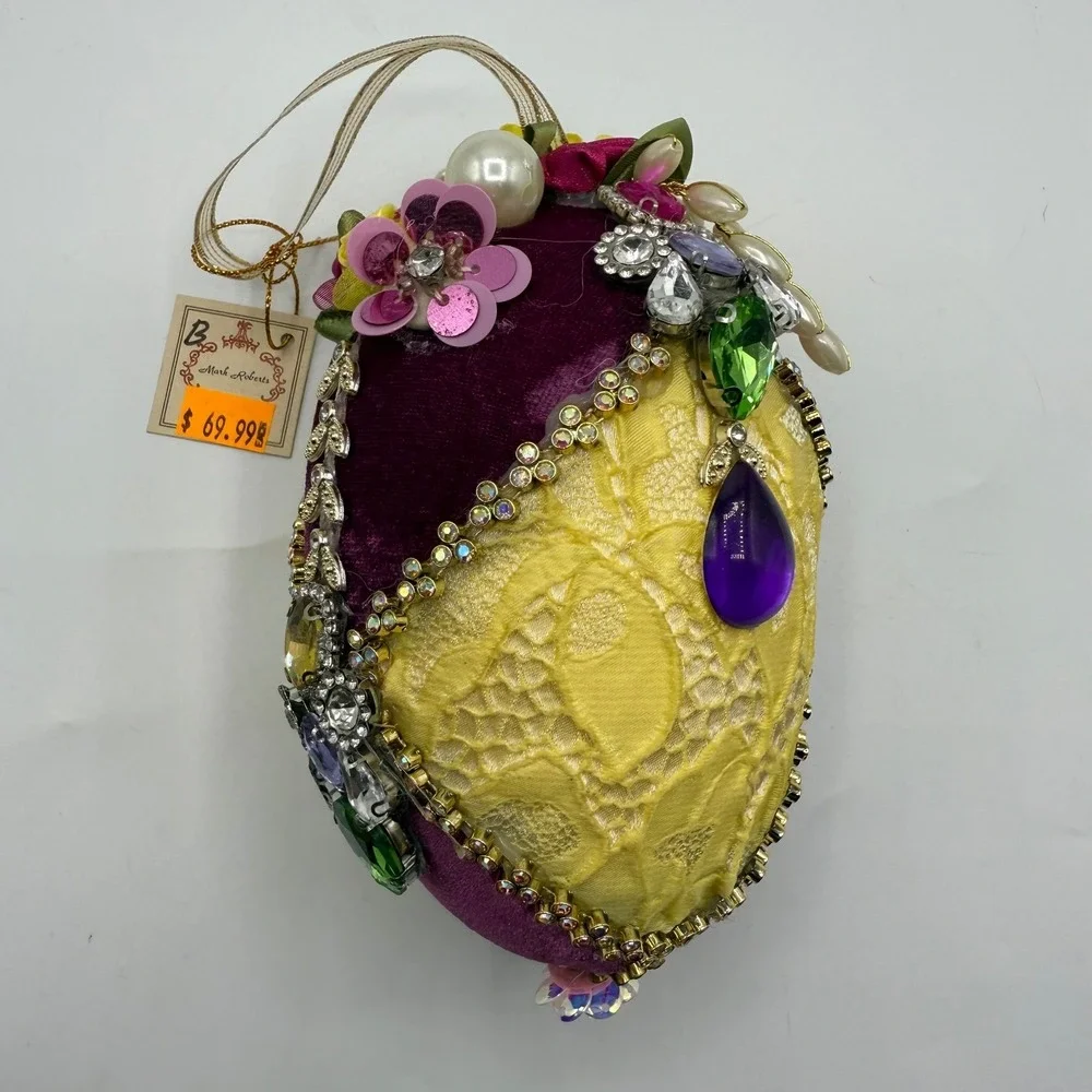 Mark Roberts Heirloom Jeweled Egg #31/250‎ Limited Edition Ornament Holiday